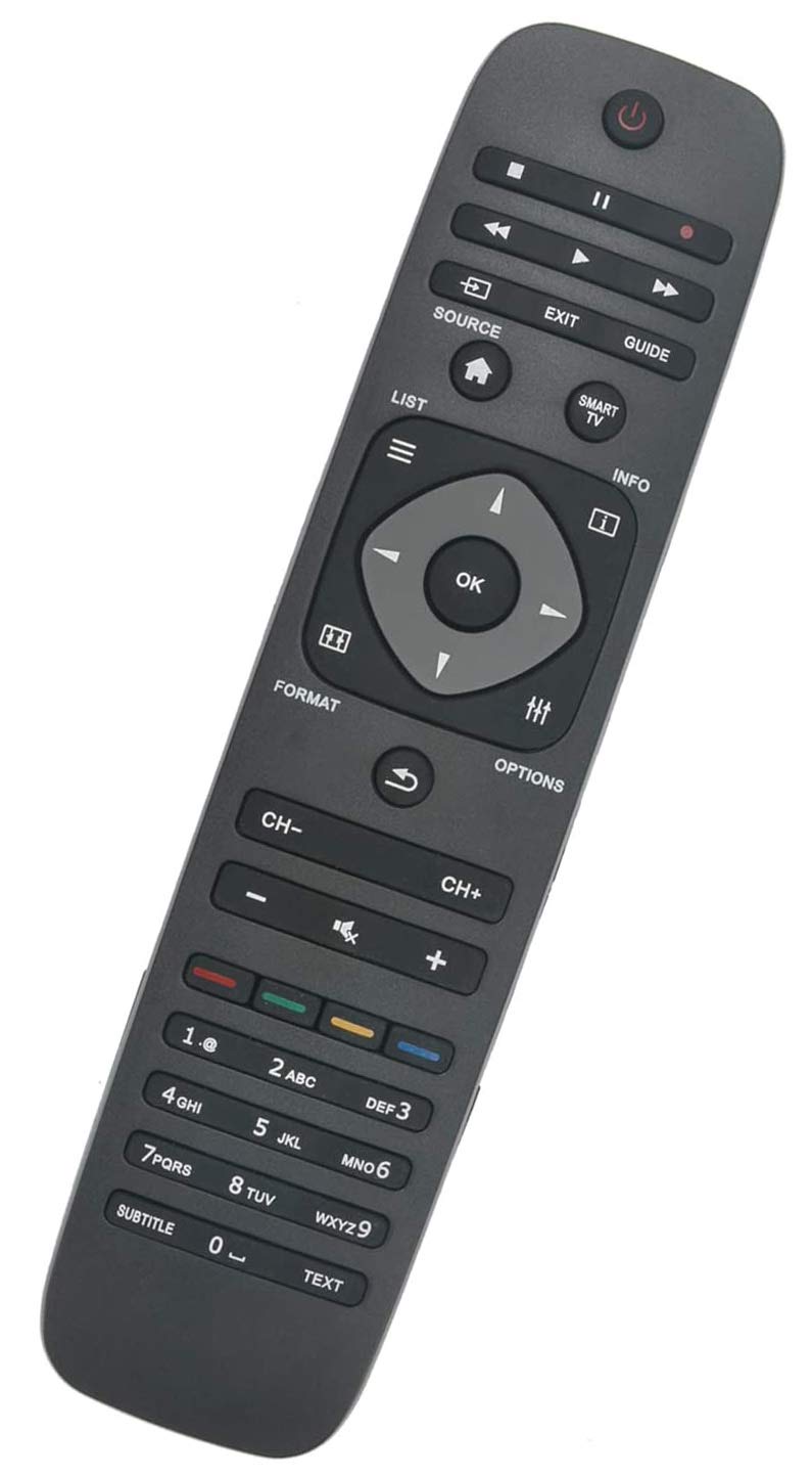 ALLIMITY 398GR8BD3NTPHH Remote Control Replacement for Philips TV 24PFL4208H/12 24PFL4208T/12 32PFL3208T/60 32PFL3258H/12 32PFL3258T/12 32PFL3258T/60 32PFL4258K/12 32PFL4258T/60