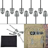BOOSTEADY Pack of 10 Tactical Gear Clip Molle Web