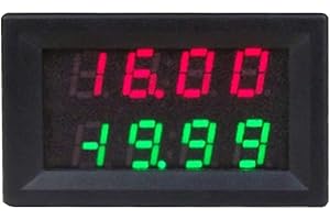 AILI DC Bidirectional Current Charge Discharge Meter 100V +-50A Bidirectional Current Shunt Can be put on Positive Side (100V 30A)