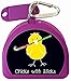 Zumoe Field Hockey Mouth Guard Case Sports Mouth Guard Case Field Hockey Retainer Case or Dental Case called Chick with Field Hockey Stick, over 50 Designs and 9 Colored Cases Available