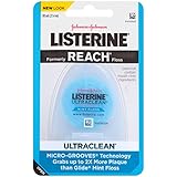 Listerine Ultraclean Dental Floss, Oral Care, Mint-Flavored, 30 Yards (Pack of 6)