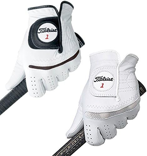 New Titleist Perma Soft Men's Golf Glove - Choose Your Size &amp; Hand (Medium 2 Pack, Worn on Left Hand)