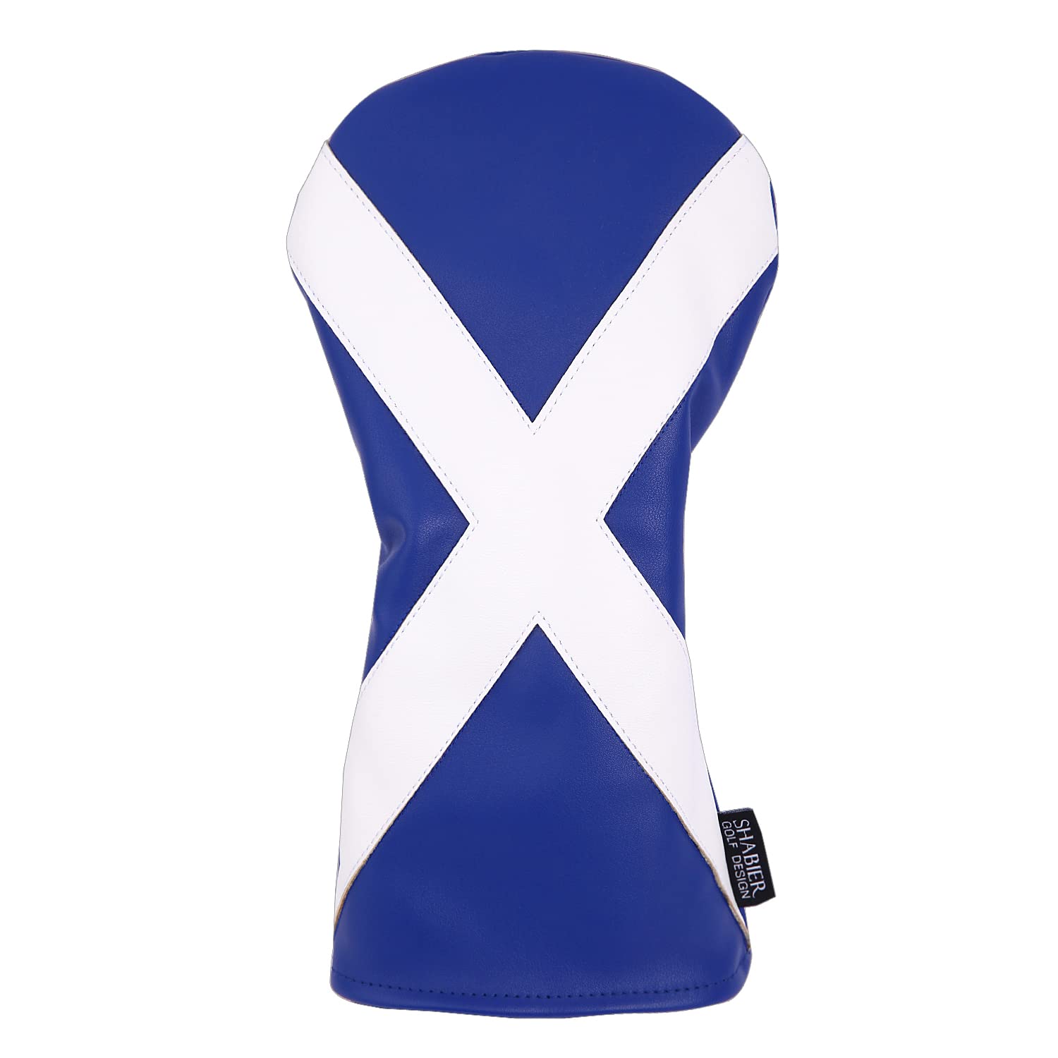 SHABIER United Kingdom Golf Head Cover Golf Wood Club Headcover Driver Cover (Saint Andrew's Cross)