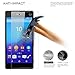 Rhidon Sony Xperia Z3+/Z3 Plus/Z4 (Front + Back) Tempered Glass Screen Protectors Anti Fingerprint Bubble Free Shatterproof Shockproof Protective Skin Film for Sony Xperia Z3+/Z3 Plus/Z4