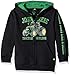 John Deere Little Boys Tractors and Plows Fleece Zip Hoodie, Black, 7
