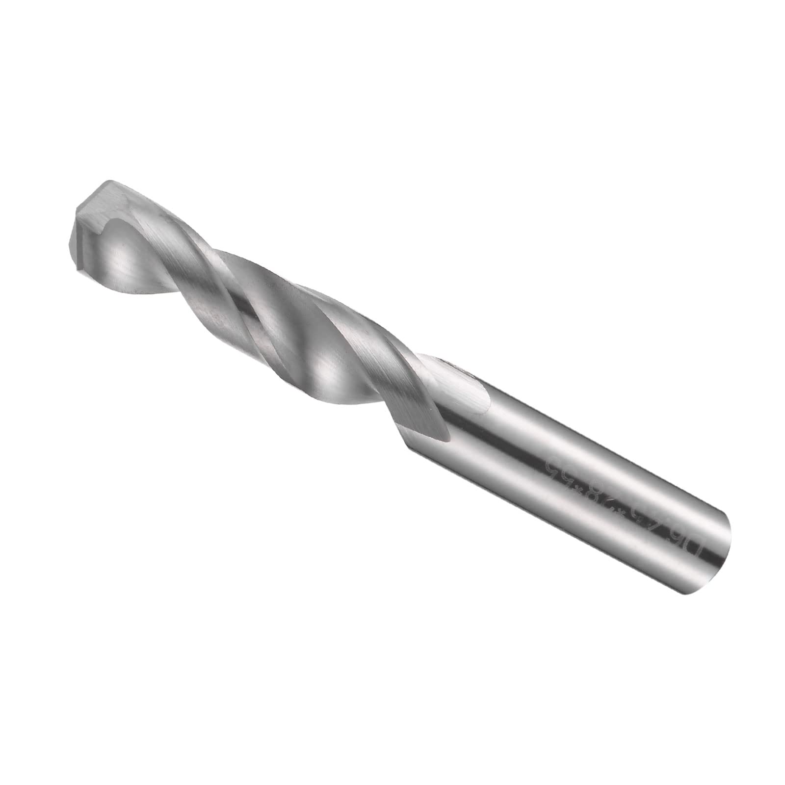 CoCud Solid Carbide Drill Bits, 6.45mm Diameter, K35 Tungsten Carbide Precision Short Length Twist Drill Bits - (Applications: for Stainless Steel Alloy Metal), 1-Piece — image 1