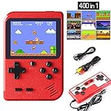 JAMSWALL Handheld Game Console, Retro Mini Game Player with 400 Classical FC Games 2.8-Inch Color Screen Support for Connecting TV & Two Players...