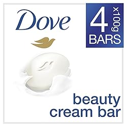 Dove Beauty Cream Bar, Unisex Soap, Multi, 4 Count