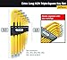 Titan 12733 Extra-Long Arm Triple Square Key Set - 8 Piece