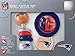 BabyFanatic Wood Rattle 2 Pack - NFL New England Patriots - Officially Licensed Baby Toy Set