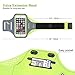 Triomph Armband for iPhone 8, 7, 6, 6S, Se, 5, 5C etc. with Screen Protector and Key Cards Money Holder for Running, Workouts, Jogging etc. - Green