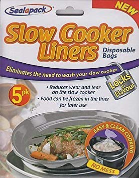 20 Pack Slow Cooker Liners Cooking Bags For Round & Oval Cookers
