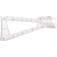 Worker Mod ABS Plastic Shoulder Stock Kits for Nerf Elite Modulus Series and Worker Blasters Toy (Clear)