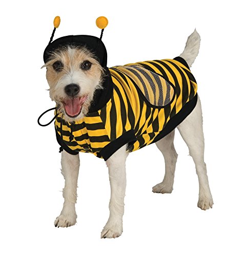 UHC Pet Dog Puppy Cute Bumble Bee Hooded Fancy Dress Halloween Costume