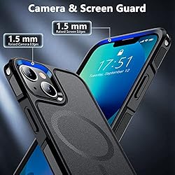 SPIDERCASE Designed for iPhone 13 Case, with [2 Pcs