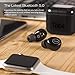 True Wireless Earbuds – Bluetooth 5.0 3D Stereo Deep Bass 18Hrs Playtime Bluetooth Earbuds for Sports Running, in-Ear Bluetooth Headphones with Built-in Mic Charging Case, Blackthumb 3