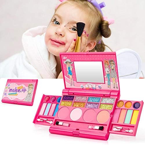 Sakulashop キッズメイクセット プリンセス メイクボックス 子供 おもちゃ コスメセット可愛い 女の子 プレゼント 誕生日 クリスマス ハロウィン ギフト B07nvhrn 1 815円