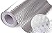 Yija Kitchen Backsplash Self-Adhesive Aluminum Foil Texture Oil and Dust Resistant Removable High Temperature Resistant DIY Wallpaper Kitchen Stickers
