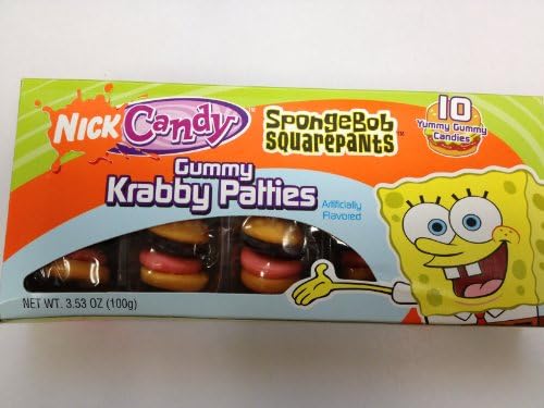 Nick Candy Spongebob Squarepants Gummy Krabby Patties