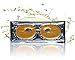 10 Masks in 5 Pairs of 24k Gold Eye Collagen Hyaluronic Acid, Vitamin B5, Vitamin E, Reduce Wrinkles and Dark Circles Around the Eye Area 
