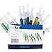 Funny Party Hats Syringe Pens in Assorted Colors – Halloween Pens - 12 Pack Party Favors