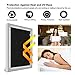 johgee Blackout Curtains for Bedroom, Thermal Insulated Windows Shade Blinds 1 pcs (Black 29.9