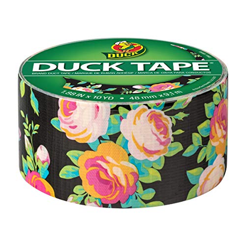 Printed Duck Tape Brand Duct Tape - Neon Floral, 1.88 in. x 10 yd.