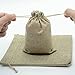 YUKUNTANG Burlap Bags, 20 Pcs Wedding Party Jewelry Favor Gift Candy Drawstring Pouch Burlap Sacks for Arts, Crafts, Presents, Snacks, Christmas, Thanksgiving (5