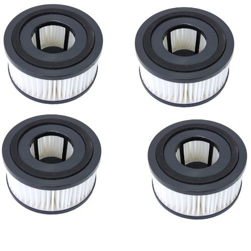 Photo 1 of HQRP Washable Filter 4-Pack Replacement for Dirt Devil F15 F-15, 1SS0150000, 3SS0150001 compatible with Easy Lite Quick UD40230 Vac Vacuum Cleaner