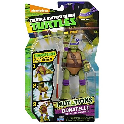 Teenage Mutant Ninja Turtles Mutations Pet To Ninja Donatello Action Figure - Image 7