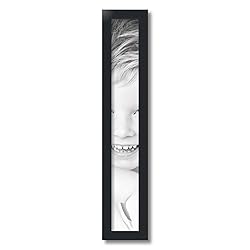 ArtToFrames 4x28 Inch Black Picture Frame, This