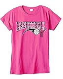 Sports Katz Big Girls 'Zebra' Basketball Fashion T-Shirt