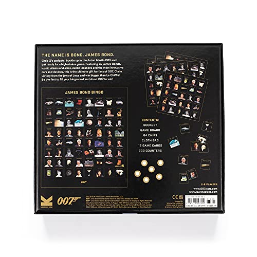 Laurence King James Bond Bingo The HighStakes 007 Game Pricepulse