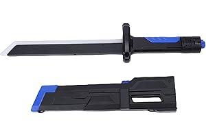 SUNGOOYUE Sparkblade Sword, Colorful LED Lighting with Ergonomic Handle and Sound Effects, Futuristic Light Up Sword for Cosp