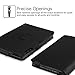Fintie Case for Nextbook Flexx 9 Tablet, Premium Vegan Leather Folio Cover with Auto Wake and Sleep Feature for Nextbook Flexx 9 8.9 Inch NXW9QC132 Tablet Detached Windows 10 Laptop Notebook, Black