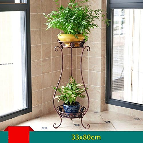 Flower pot finishing rack. Decorative Garden Patio Standing Plant Flower Pot Rack Display Stand Holds,Indoor Outdoor Herb Flower Plant Planter Pots Pot Flower Stand Stands Plants potted rack ( Color : B )
