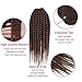 Karida 18inch Havana Twist Crochet Hair 6pack/lot Havana Twist Crochet Braids Jumbo Senegalese Twist Synthetic Crochet Braiding Hair Extensions 12 Roots/Pack (T1B/30)