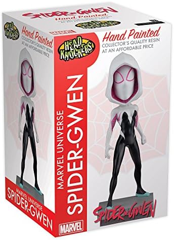 NECA Marvel Head Knocker Spider Gwen Classic Masked Collectible Figure