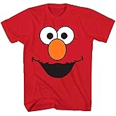 Elmo Classic Face Adult T-Shirt