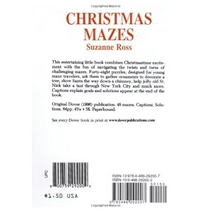 Christmas Mazes (Dover Little Activity Books)
