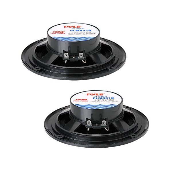 Pyle-Dual-65-Waterproof-Marine-Speakers-Full-Range-Stereo-Sound-120-Watt-Black-Pair