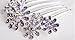 Hair Clip NYKKOLA Beautiful Jewelry Flowers Crystal Hair Clips - for Hair Clip Beauty Tools