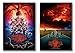 Stranger Things Season 2 Posters Set of 2 - 24in x 36in each TV Show - Fan Memorabilia