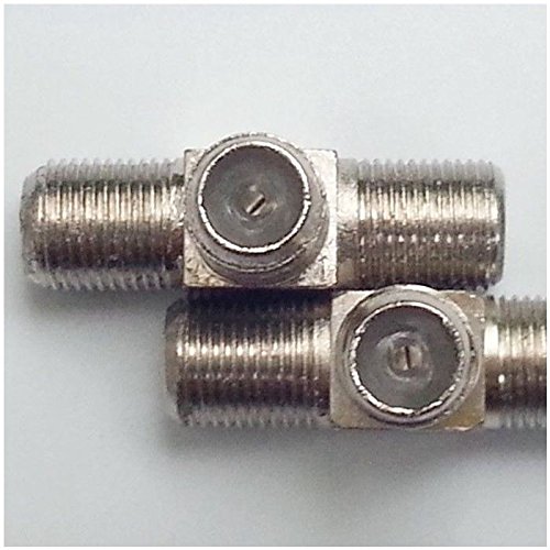 SODIAL(R) 2 PCS 2-Way F-Type Combiner TV Coaxial Connectors RF Adapters Joiners - Thumbnail 5