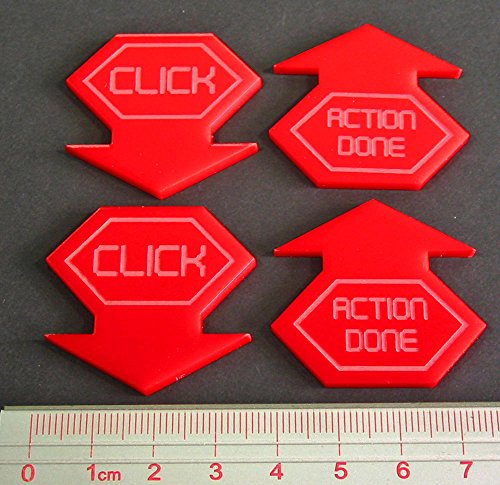 Net Hacker Click Tokens, Red (4)