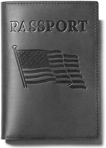 RFID blocking Passport Holder - RFID Leather Passport Cover - Case