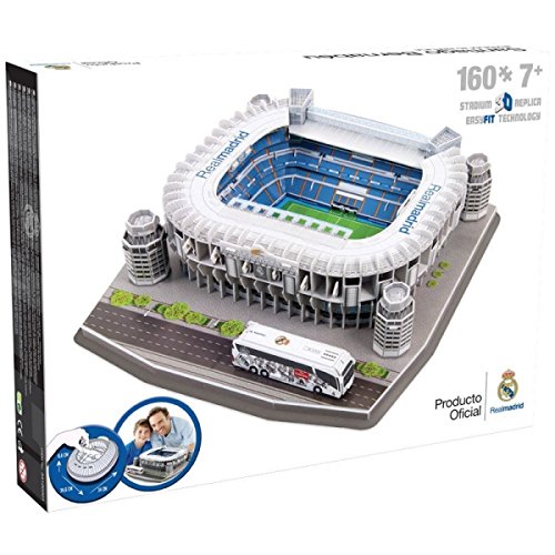 Buy Nanostad Real Madrid Santiago Bernabeu Stadium 3D Puzzle by