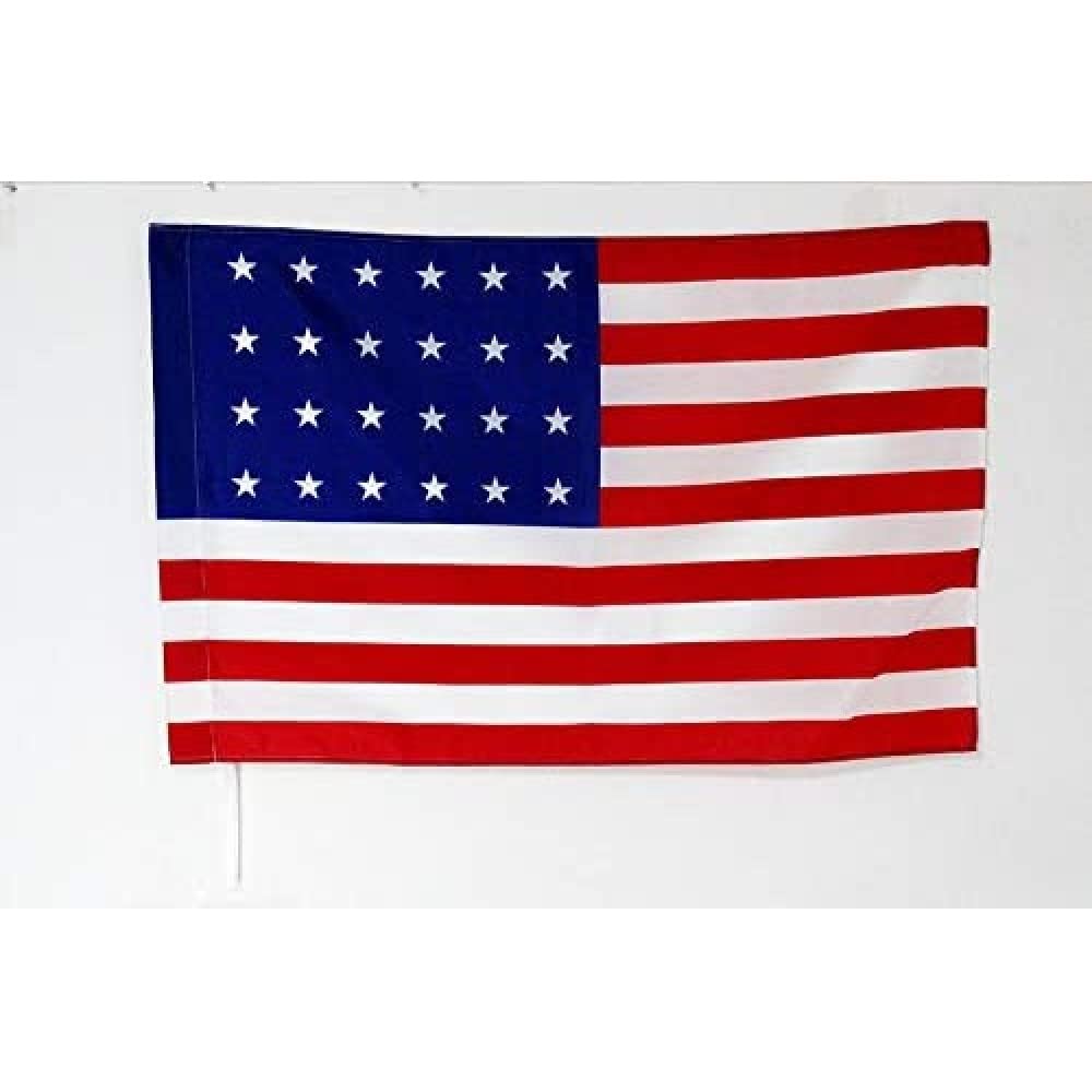 AZ FLAG - United States 1822-1836 24 stars Flag - 2x3 Ft - american historic Banner with Sleeve - 100% Polyester - Fade Resistant - Vivid Colors - 2' x 3' Feet - 90x60 Cm