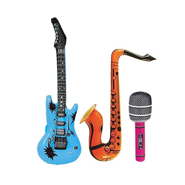 Large-Inflatable-Guitar-Saxophone-Microphone-for-Music-Themed-Parties-by-RichMoho-3pcs Large Inflatable Guitar Saxophone Microphone for Music Themed Parties by RichMoho (3pcs)