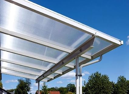 Uberdachung Terrasse Bausatz 6x3m Stegplatten Und Profile Fur